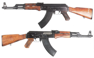 AK47 assault rifle